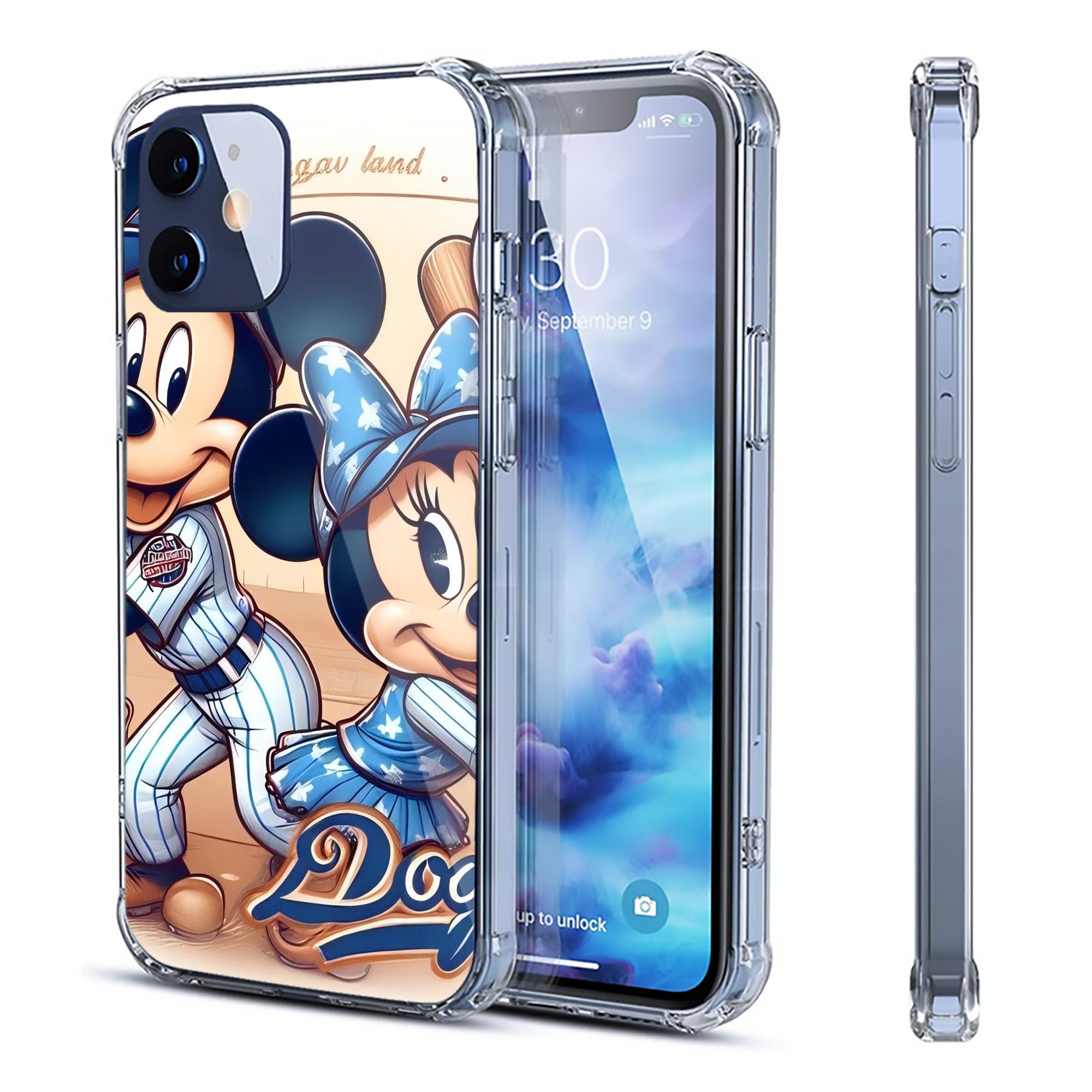  Clear IPhone 12 Case – Soft TPU With UV Print – Enhanced Drop Protection, Precise Fit, Anti-Fingerprint, Customizable Design, Scratch-Resistant, Yellow-Resistant